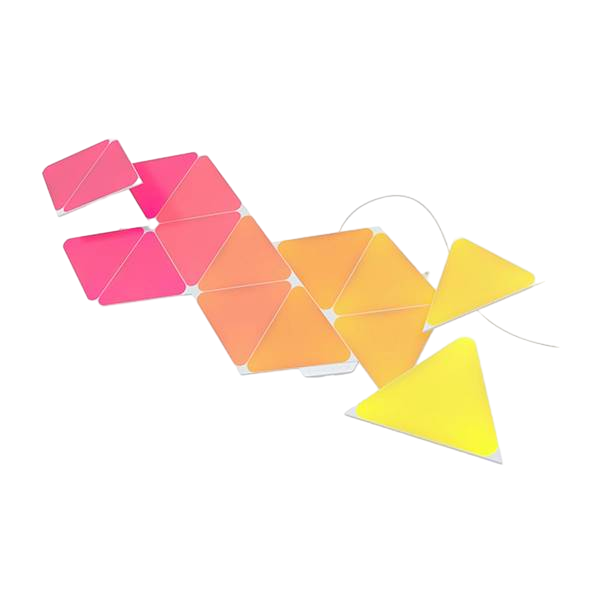 Nanoleaf shapes triangles starterkit 15 unidades Paneles LED Nanoleaf shapes triangles starterkit 15 unidades Paneles LED
