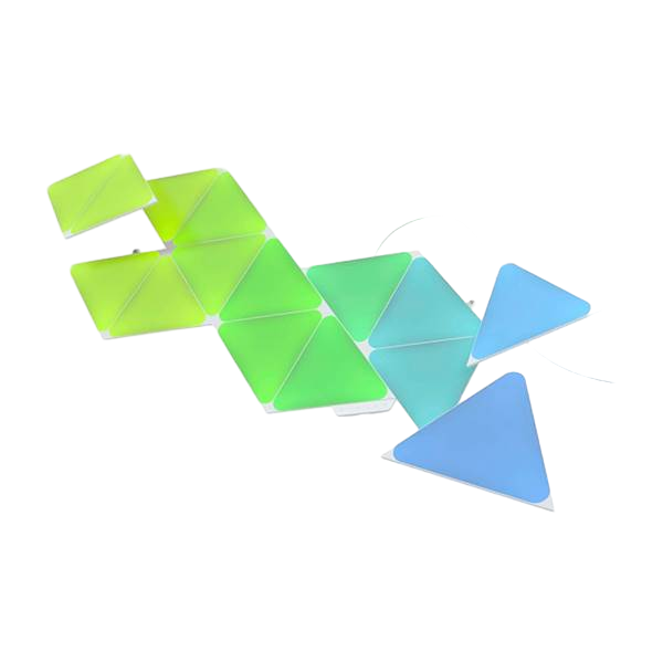 Nanoleaf shapes triangles starterkit 15 unidades Paneles LED Nanoleaf shapes triangles starterkit 15 unidades Paneles LED