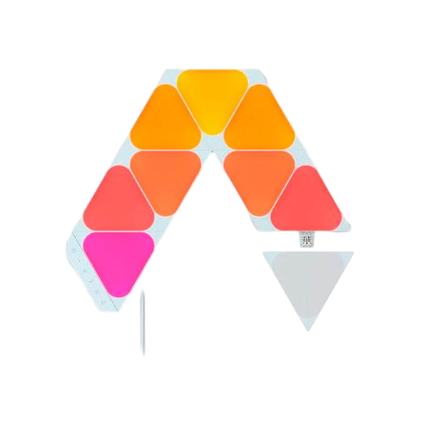 Nanoleaf shapes mini triangles starter Paneles LED Nanoleaf shapes mini triangles starter Paneles LED