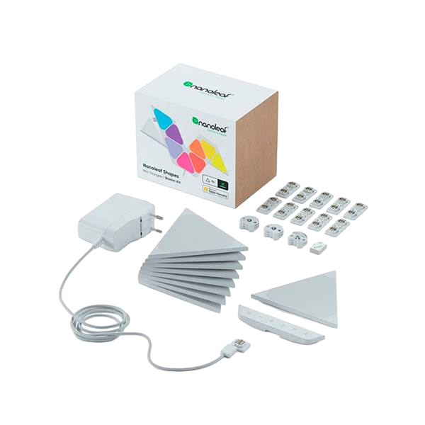 Nanoleaf shapes mini triangles starter Paneles LED Nanoleaf shapes mini triangles starter Paneles LED