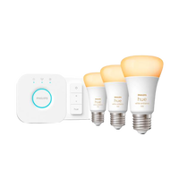 Philips Hue Blanco 2200K6500K A60 E27 95W Pack 3 Bombilla Inteligente Philips Hue Blanco 2200K6500K A60 E27 95W Pack 3 Bombilla Inteligente