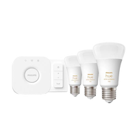 Philips Hue Blanco 2200K6500K A60 E27 95W Pack 3 Bombilla Inteligente Philips Hue Blanco 2200K6500K A60 E27 95W Pack 3 Bombilla Inteligente
