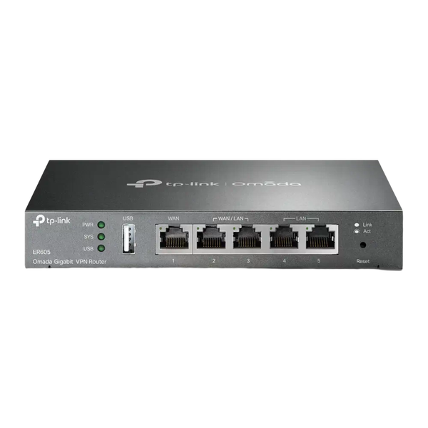 TPLink ER605 Router VPN Gigabit TPLink ER605 Router VPN Gigabit