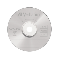 Verbatim DVDRW 4x Pack 5u 47GB  DVD