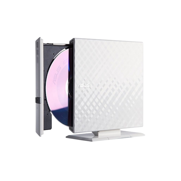 Asus SDRW08D2SU LITE DVD externa USB Blanco Grabadora Asus SDRW08D2SU LITE DVD externa USB Blanco Grabadora