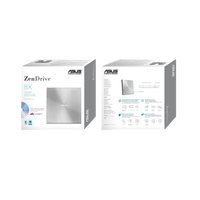 Asus SDRW08U7MU DVD USB Plateada  2 MDisc  Grabadora