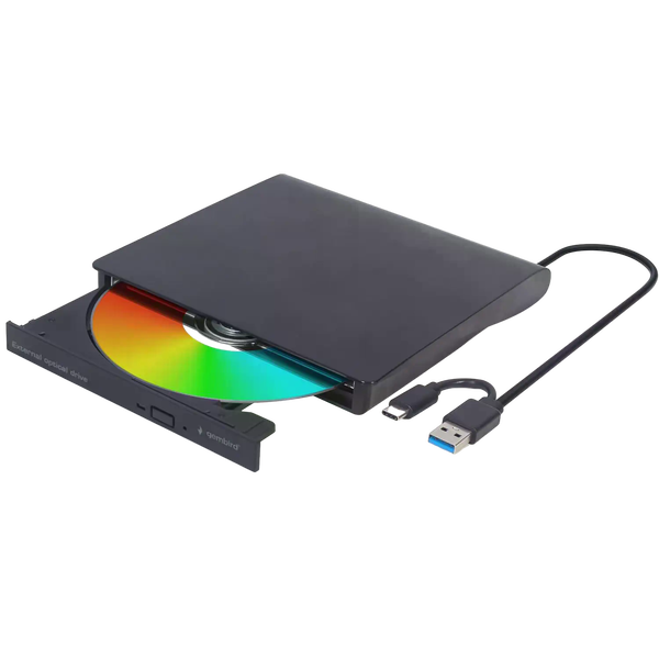 Gembird DVDUSB031 Externa USBC USB 30 Negro Grabadora Gembird DVDUSB031 Externa USBC USB 30 Negro Grabadora