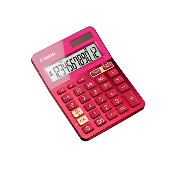 Canon LS123K Rosa  Calculadora Canon LS123K Rosa  Calculadora