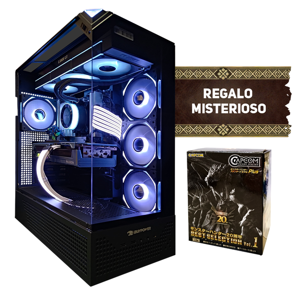 PC Gaming iBUYPOWER WaterForce Monster Hunter Limited Edition Ryzen 7 9800X3D 32GB RAM DDR5 2TB SSD Gen4 WiFi 6E Bluetooth 53 Radeon RX 9070 XT 16GB Ordenador Premium PC Gaming iBUYPOWER WaterForce Monster Hunter Limited Edition Ryzen 7 9800X3D 32GB RAM DDR5 2TB SSD Gen4 WiFi 6E Bluetooth 53 Radeon RX 9070 XT 16GB Ordenador Premium
