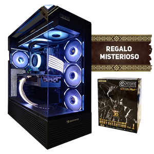 PC Gaming  iBUYPOWER WaterForce Monster Hunter  Limited Edition  Ryzen 7 9800X3D  32GB RAM DDR5  2TB SSD Gen4  WiFi 6E Bluetooth 53  Radeon RX 9070 XT 16GB  Ordenador Premium