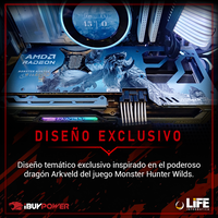 PC Gaming iBUYPOWER WaterForce Monster Hunter Limited Edition Ryzen 7 9800X3D 32GB RAM DDR5 2TB SSD Gen4 WiFi 6E Bluetooth 53 Radeon RX 9070 XT 16GB Ordenador Premium PC Gaming iBUYPOWER WaterForce Monster Hunter Limited Edition Ryzen 7 9800X3D 32GB RAM DDR5 2TB SSD Gen4 WiFi 6E Bluetooth 53 Radeon RX 9070 XT 16GB Ordenador Premium