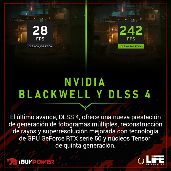 PC Gaming iBUYPOWER Anniversary 50 Intel Ultra 7 265KF 32GB DDR5 6000MHz CL30 2TB SSD Gen4 GeForce RTX5080 16GB DLSS4 Ordenador Profesional eSports PC Gaming iBUYPOWER Anniversary 50 Intel Ultra 7 265KF 32GB DDR5 6000MHz CL30 2TB SSD Gen4 GeForce RTX5080 16GB DLSS4 Ordenador Profesional eSports