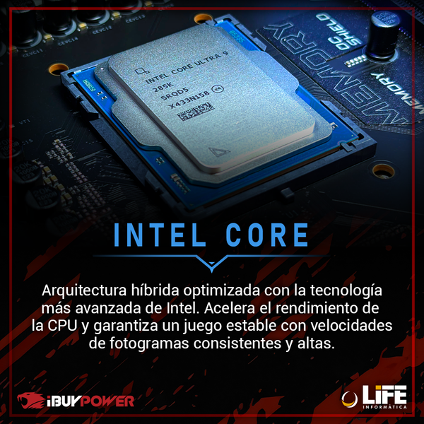 PC Gaming iBUYPOWER Anniversary 50 Intel Ultra 7 265KF 32GB DDR5 6000MHz CL30 2TB SSD Gen4 GeForce RTX5080 16GB DLSS4 Ordenador Profesional eSports PC Gaming iBUYPOWER Anniversary 50 Intel Ultra 7 265KF 32GB DDR5 6000MHz CL30 2TB SSD Gen4 GeForce RTX5080 16GB DLSS4 Ordenador Profesional eSports
