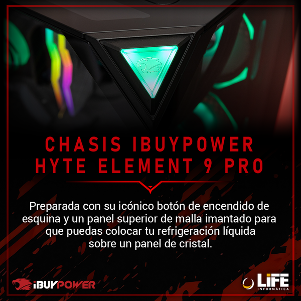 iBUYPOWER Master PBI K1 Intel Ultra 270K Plus 32GB RAM DDR6 6000MHz CL30 1TB SSD Gen4 GeForce RTX 5070 12GB WiFi 7 Windows 11 Pro Ordenador eSports Profesional iBUYPOWER Master PBI K1 Intel Ultra 270K Plus 32GB RAM DDR6 6000MHz CL30 1TB SSD Gen4 GeForce RTX 5070 12GB WiFi 7 Windows 11 Pro Ordenador eSports Profesional