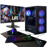PC Gaming Pack Premium  iLIFE Legend X  Monitor 27  Periféricos 6en1  Intel Core i5 12400F 32GB 1TB RTX 4060  Ordenador eSports PC Gamer Profesional
