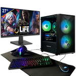 PC Gaming Pack Premium iLIFE Legend Plus Z Monitor 27 Periféricos 6en1 Intel Core i5 12400F 32GB 1TB RTX 4070 Super Ordenador eSports PC Gamer Profesional PC Gaming Pack Premium iLIFE Legend Plus Z Monitor 27 Periféricos 6en1 Intel Core i5 12400F 32GB 1TB RTX 4070 Super Ordenador eSports PC Gamer Profesional