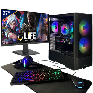 PC Gaming Pack Premium  iLIFE Legend Pro X   Monitor 27  Periféricos 6en1  Intel Core i7 12700KF 32GB 1TB RX7800XT  Ordenador eSports PC Gamer Profesional