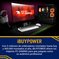 PC Gaming iBUYPOWER Pro Max M Intel Core i9 12900KF 64GB RAM 2TB SSD GeForce RTX 4070 Ti WiFi 6E Bluetooth 53 Ordenador eSports Profesional PC Gaming iBUYPOWER Pro Max M Intel Core i9 12900KF 64GB RAM 2TB SSD GeForce RTX 4070 Ti WiFi 6E Bluetooth 53 Ordenador eSports Profesional