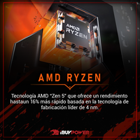 PC Gaming iBUYPOWER Fighter Warfare Lite Ryzen 5 5500 16GB RAM 1TB Gen4 GeForce RTX 5060 8GB GDDR7 WiFi AC53 Windows 11 Pro Ordenador eSports Profesional PC Gaming iBUYPOWER Fighter Warfare Lite Ryzen 5 5500 16GB RAM 1TB Gen4 GeForce RTX 5060 8GB GDDR7 WiFi AC53 Windows 11 Pro Ordenador eSports Profesional