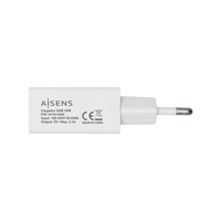 Aisens A1100404 USB 10W Blanco Cargador USB Aisens A1100404 USB 10W Blanco Cargador USB