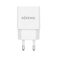 Aisens A1100526 USBA 10W Blanco  Cargador USB