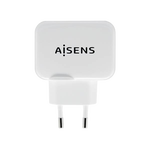 Aisens A110-0439 17W 2xUSB Blanco - Cargador USB