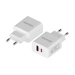 Aisens A110-0681 20W USB-C USB-A Blanco - Cargador USB