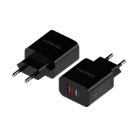 Aisens A1100682 20W USBC USBA Negro  Cargador USB