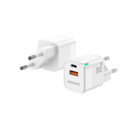 Aisens ASCH20W2P002W USBA USBC 20W Blanco Cargador USB Aisens ASCH20W2P002W USBA USBC 20W Blanco Cargador USB