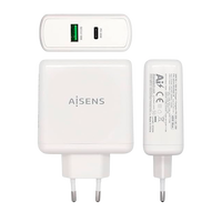 Aisens ASCH2PD30QCW USBA USBC 48W Blanco Cargador USB Aisens ASCH2PD30QCW USBA USBC 48W Blanco Cargador USB