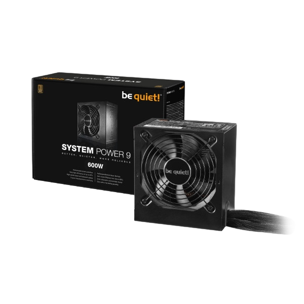 Be Quiet System Power 9 600W 80 Bronze  Fuente Be Quiet System Power 9 600W 80 Bronze  Fuente