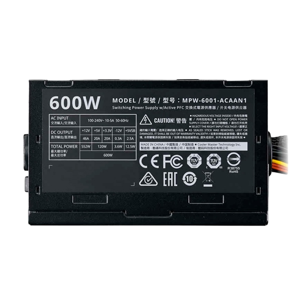 Cooler Master Elite V3 600W FA Cooler Master Elite V3 600W FA