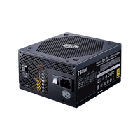 Cooler Master V750 GoldV2 unidad de fuente de alimentación 750 W 24pin ATX ATX Negro Cooler Master V750 GoldV2 unidad de fuente de alimentación 750 W 24pin ATX ATX Negro