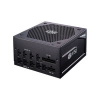 Cooler Master V750 GoldV2 unidad de fuente de alimentación 750 W 24pin ATX ATX Negro Cooler Master V750 GoldV2 unidad de fuente de alimentación 750 W 24pin ATX ATX Negro