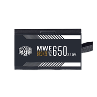 Cooler Master MWE 80 Plus Bronze V2 650W  Fuente de alimentación