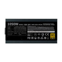 Cooler Master MWE 1050 V2 1050W 80Gold Full Modular  FA