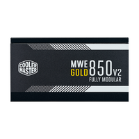Cooler Master MWE Gold 850 V2 Fuente de alimentación Full Modular 850W 80 Plus Gold Cooler Master MWE Gold 850 V2 Fuente de alimentación Full Modular 850W 80 Plus Gold
