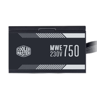 Cooler Master MWE 750W 80 Plus White 230 V2  Fuente de alimentación Full Modular