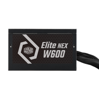 Cooler Master Elite NEX White 600W 80 Plus  Fuente de Alimentación