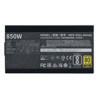 Cooler Master MWE 80 Plus Gold 850W V2  Fuente de alimentación Full Modular ATX 31