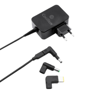 CoolBox alimentador universal 65w con USBC  14 puntas para ordenador portátil