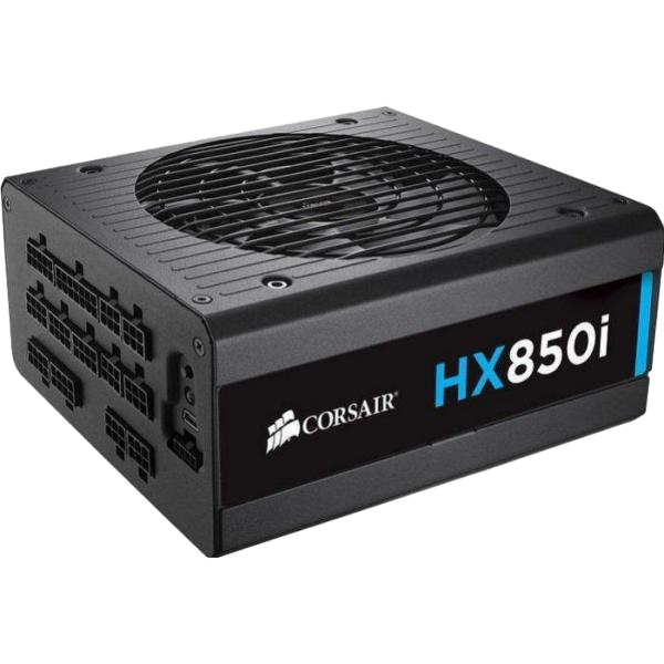 Corsair HX850i 80 Platinum full modular 850 W  Fuente Corsair HX850i 80 Platinum full modular 850 W  Fuente