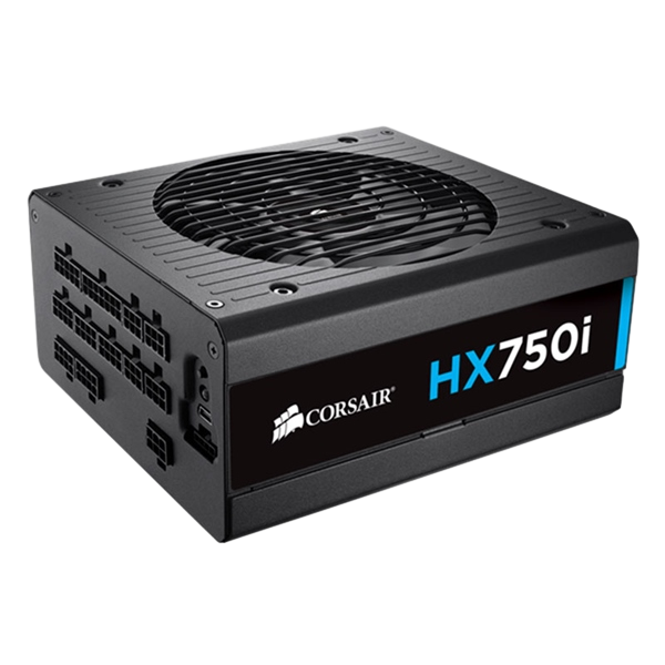 Corsair HX750i 80 Platinum full modular 750 W Fuente Corsair HX750i 80 Platinum full modular 750 W Fuente