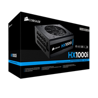 Corsair HX1000i  80 Platinum Full Modular 1000 W  Fuente