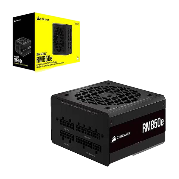 Corsair RM850E 850W 80 GOLD Full Modular ATX 30 PCIe 50 Fuente de Alimentación Corsair RM850E 850W 80 GOLD Full Modular ATX 30 PCIe 50 Fuente de Alimentación
