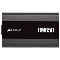 Corsair RM650 80 Gold Full modular 650W ATX  Fuente de alimentación
