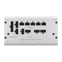 Corsair RM850X Shift 850W 80Gold Fuente de alimentación Blanca Corsair RM850X Shift 850W 80Gold Fuente de alimentación Blanca