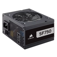 Corsair SF750 SFX 750W 80 Plus Platinum Fuente de alimentación Full Modular Corsair SF750 SFX 750W 80 Plus Platinum Fuente de alimentación Full Modular