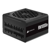 Corsair RM1000E Cybenetics Gold Full Modular ATX 31 PCIe 51 Fuente de alimentación Corsair RM1000E Cybenetics Gold Full Modular ATX 31 PCIe 51 Fuente de alimentación