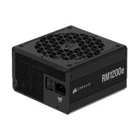 Corsair RM1200E Cybenetics Gold Full Modular ATX 31 PCIe 51 Fuente de alimentación Corsair RM1200E Cybenetics Gold Full Modular ATX 31 PCIe 51 Fuente de alimentación